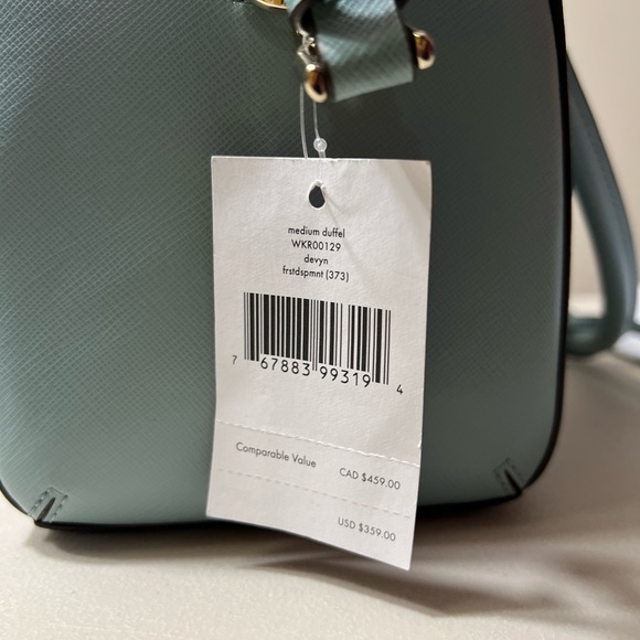 (A16) Kate Spade NY Devyn Medium Duffle Crossbody -WKR00129 - Picture 5 of 5